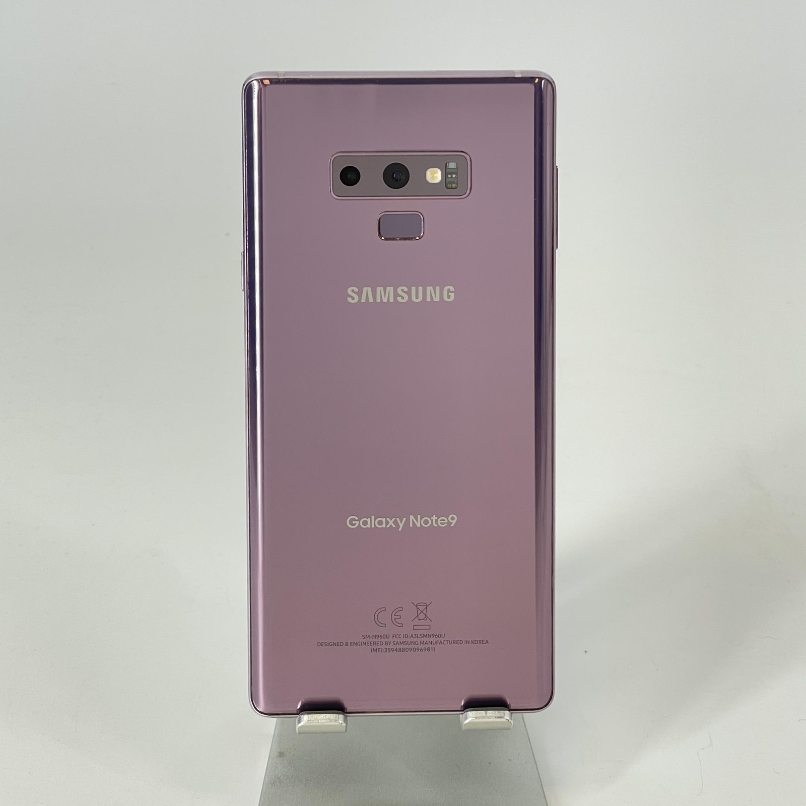 Samsung Galaxy Note 9 Lavender Purple 128GB AT&T – Good w/ Heavy Burn In