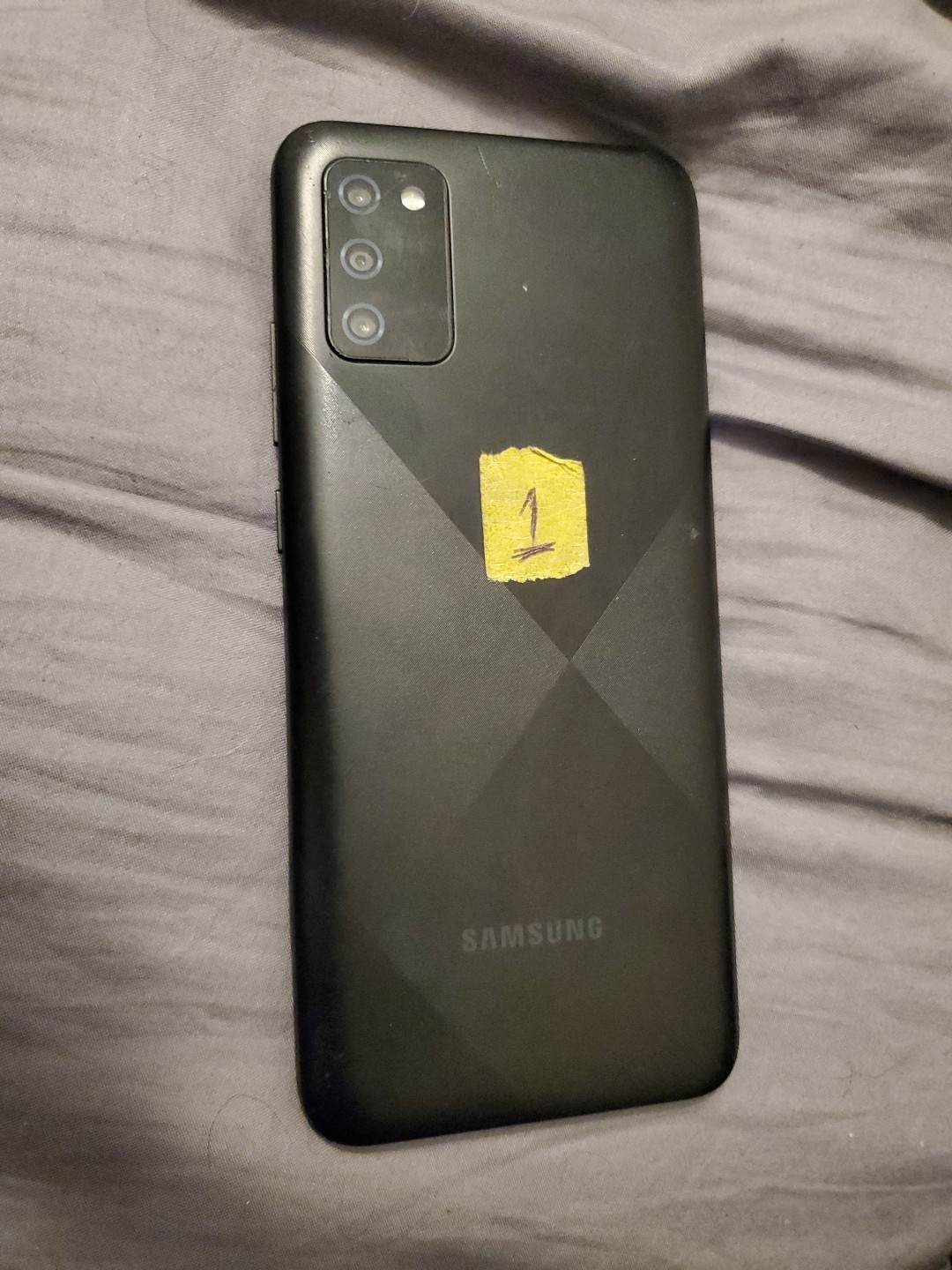 Samsung Galaxy A03s Powers On Screen LCD Damage Cracked For Parts Repair