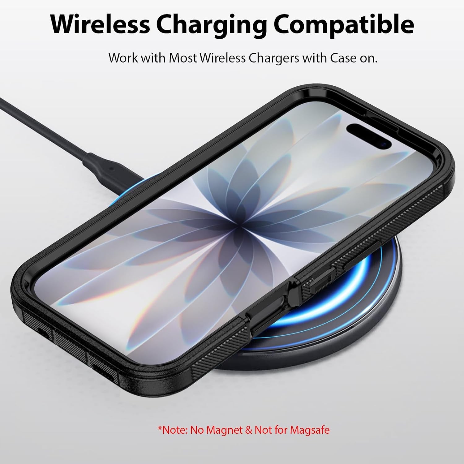iPhone 17 Case Full Body Drop Protection Rugged Shockproof 3-Layer Heavy Duty Co