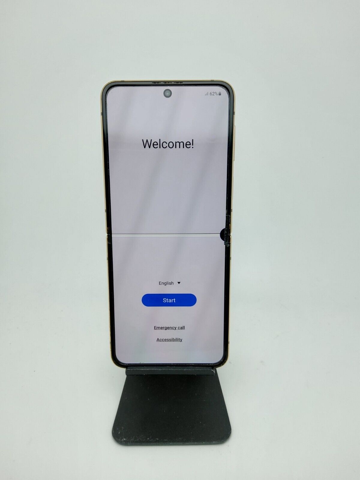 Samsung Galaxy Z Flip4 SM-F721U1 – 256GB – Yellow (Fatory Unlocked) – PLZ READ