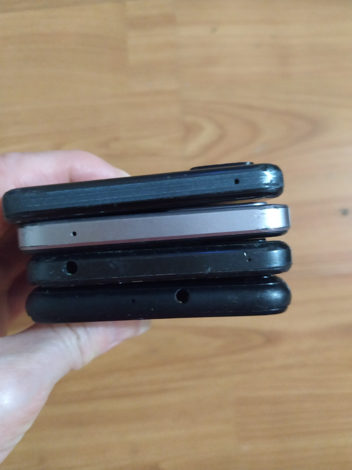 Lot of 4 Mixed model T-Mobile TCL Smartphone For part