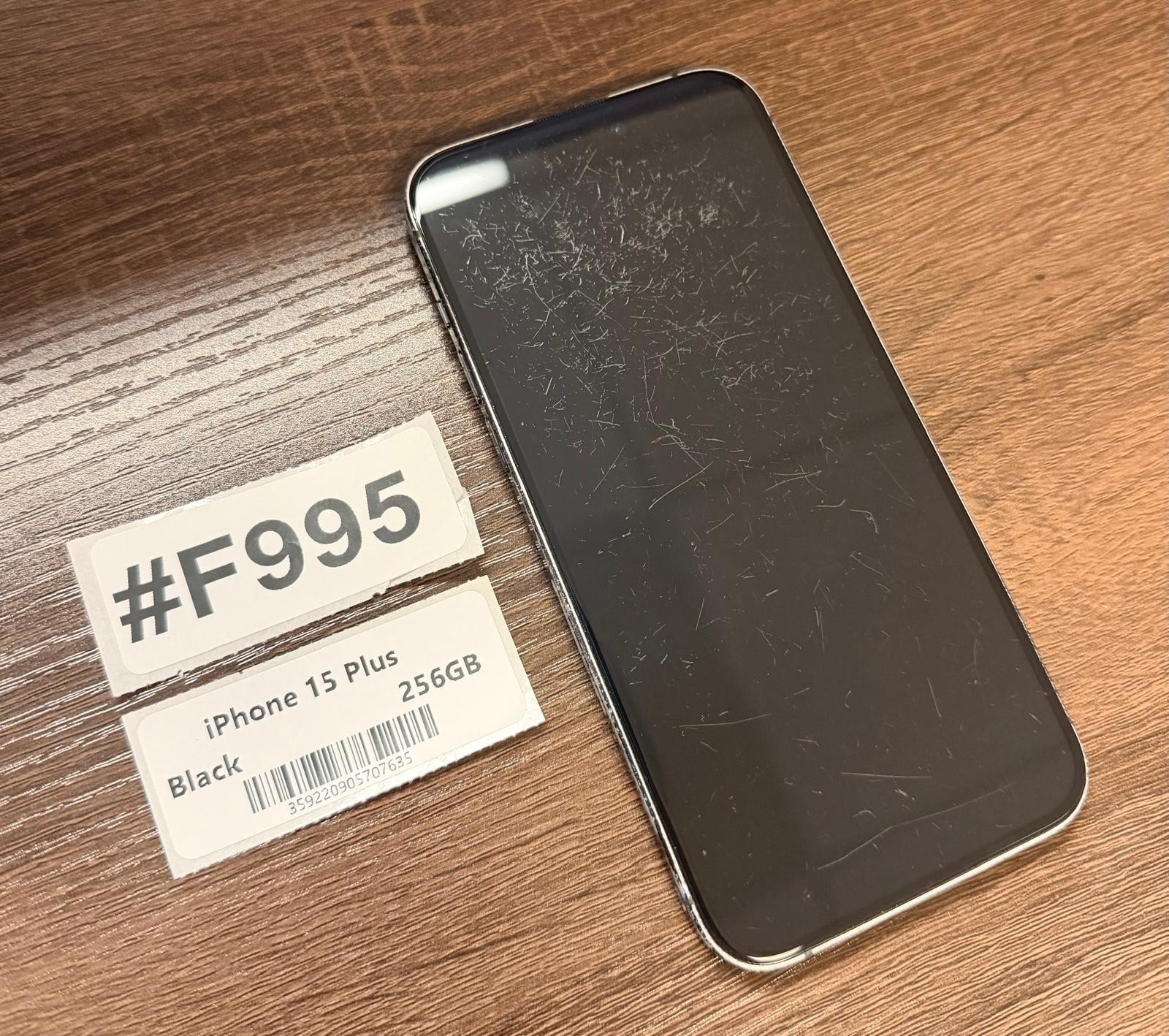 Apple IPhone 15 Plus Black 256GB -Unlocked- Read Seller Notes