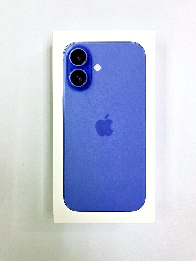 Apple iPhone 16 6.1-inch REAL Dual SIM Hong Kong A3288 Unlocked 128GB FedEx/UPS