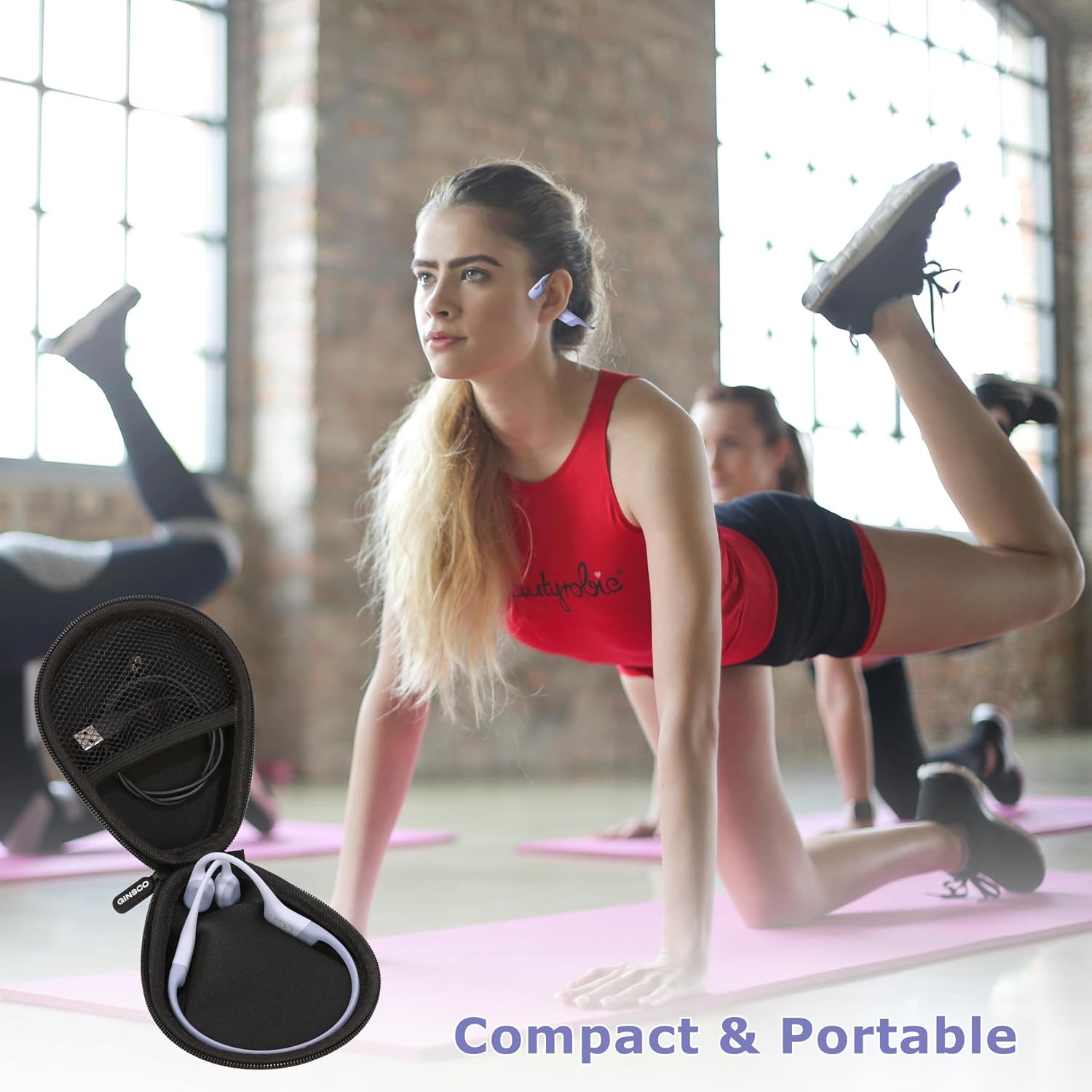 Universal Bone Conduction Headphone Case Compatible with SHOKZ New OpenRun Pro 2