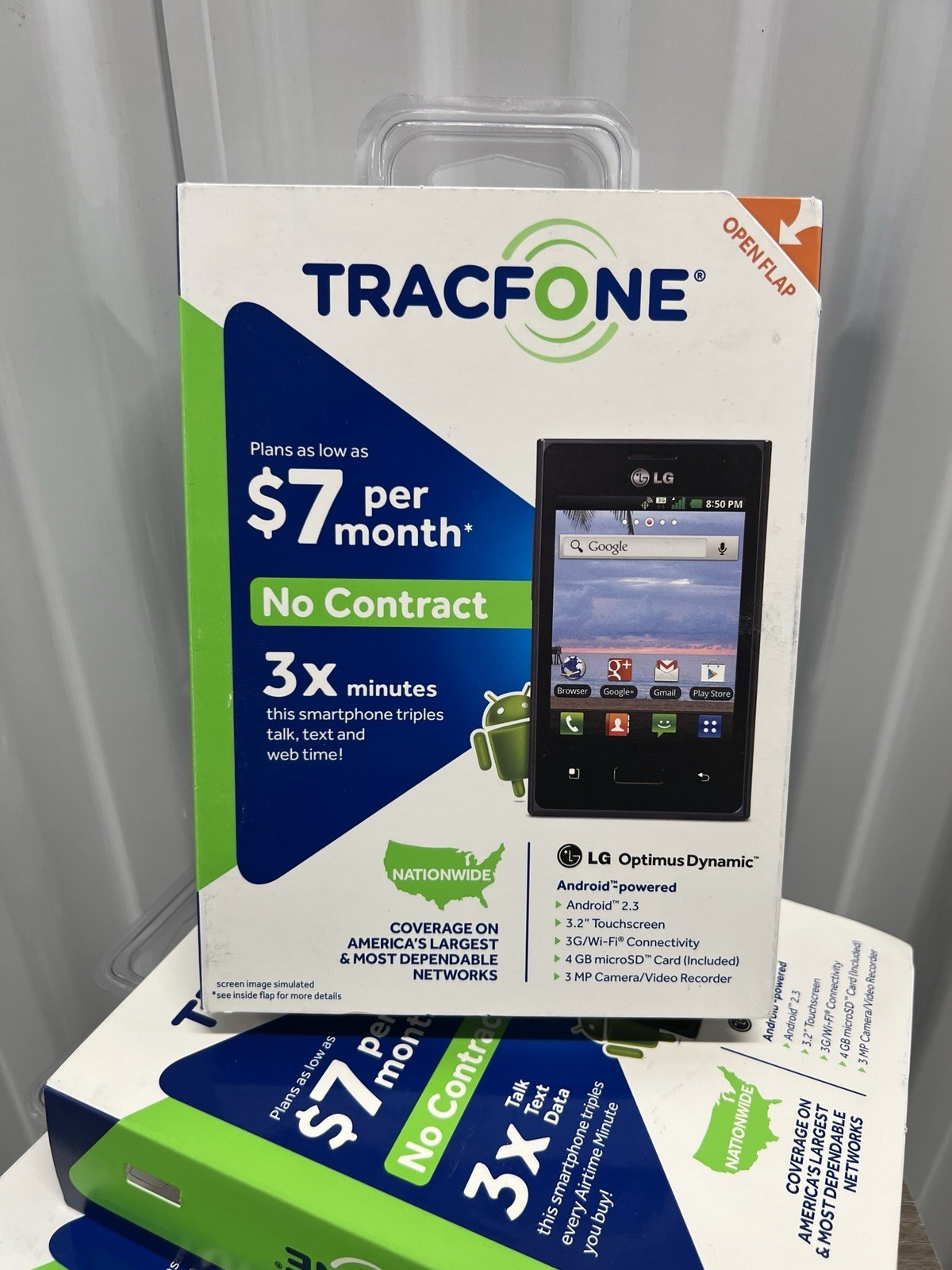LG Optimus Dynamic – 2 GB & 4GB SD- (Tracfone Wireless) READ** Collectors