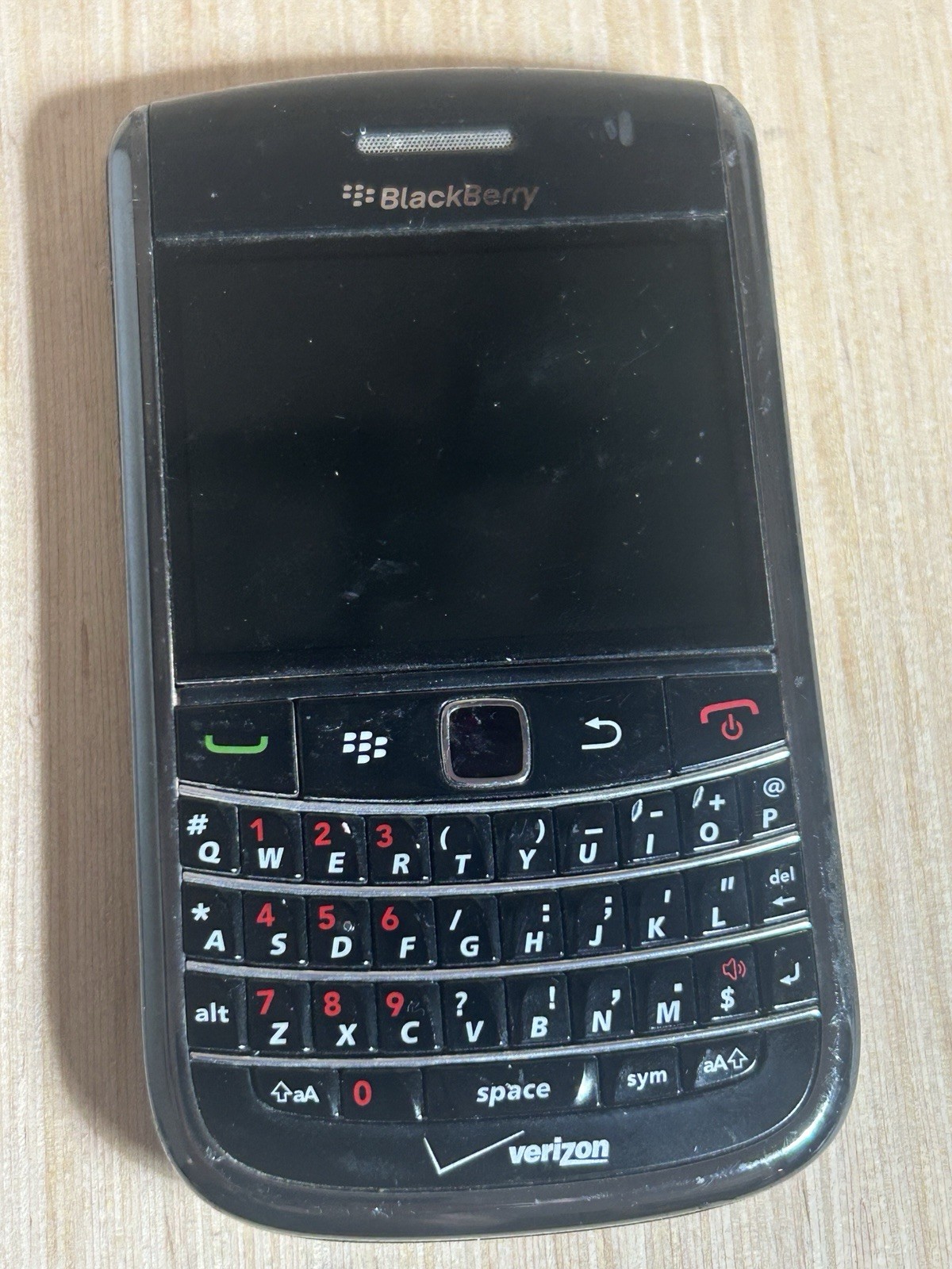 BlackBerry Bold 9650 256MB Verizon CDMA Bar Smartphone Black 3.2MP