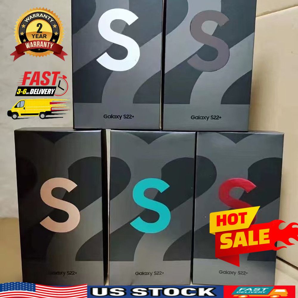 SAMSUNG GALAXY S22 PLUS 5G S906U1 128GB│256GB │512GB (FACTORY UNLOCKED) ✅SEALED