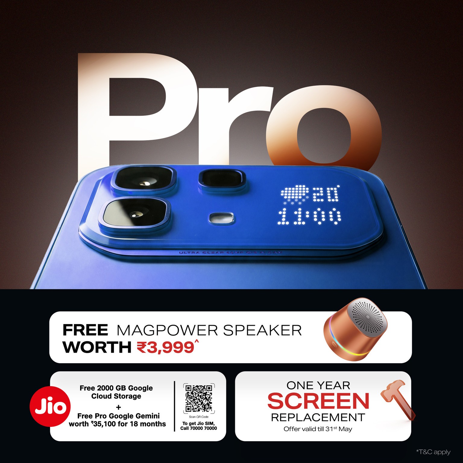 Infinix NOTE 60 Pro ( Brown, 128 GB 8 GB RAM) Snapdragon 7s NFC Global Version.