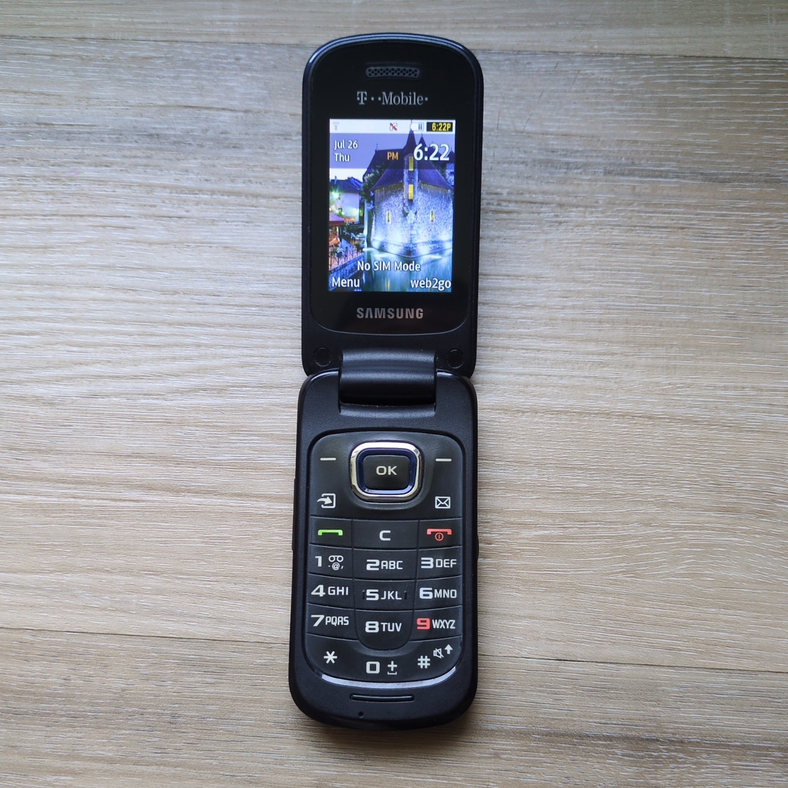 Samsung SGH-T259 *Midnight Blue & Black *T-Mobile *Cellular Flip Phone