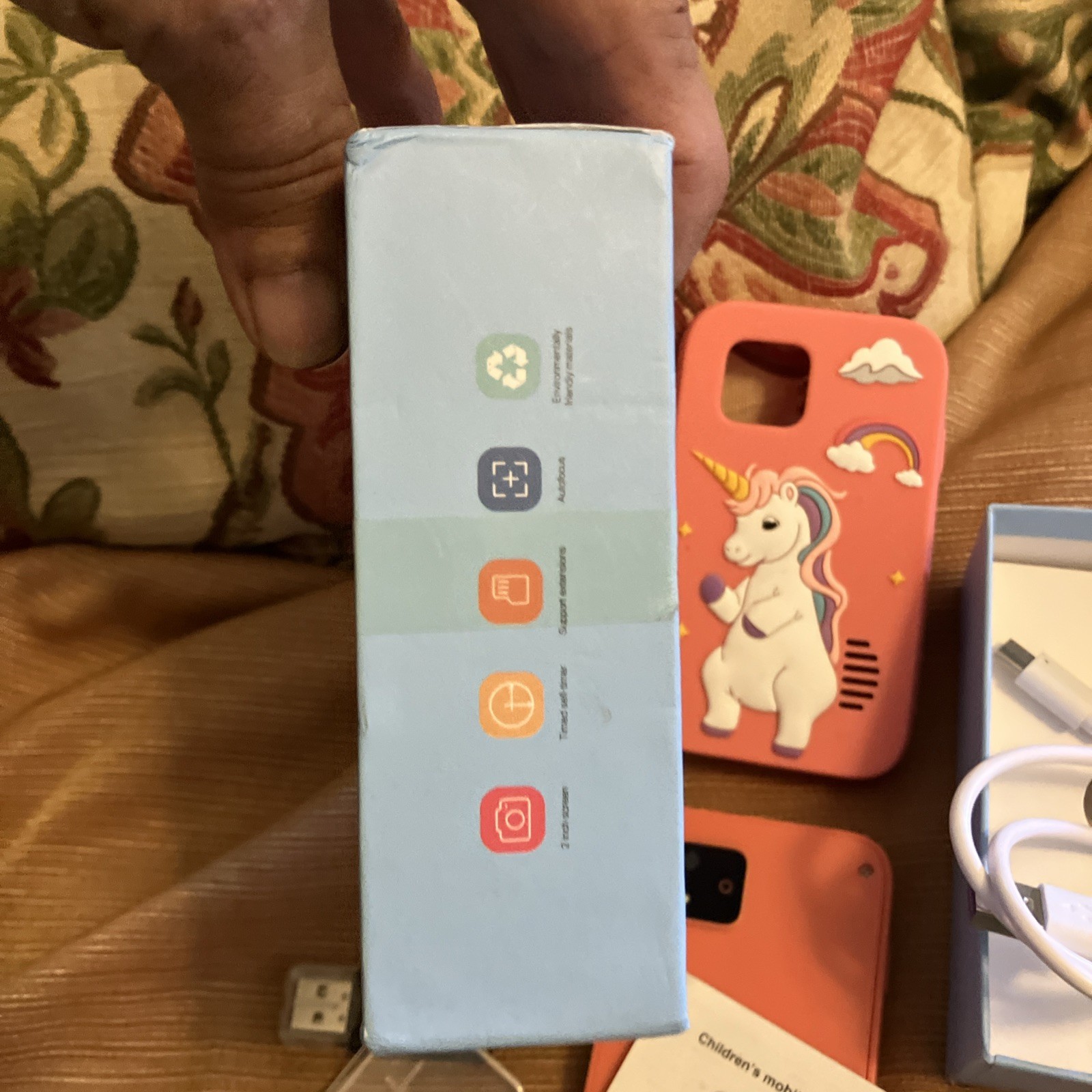 Kids Smart Phone, 4.5″x2.5″ size Kid Phones 3 up. New in Box