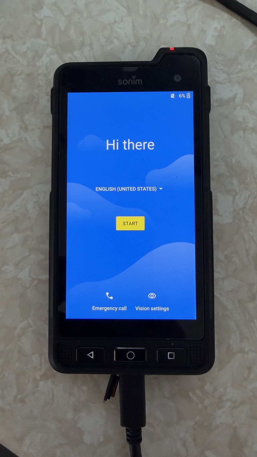 Sonim XP8 XP8800 64GB Black Verizon Unlocked Rugged Smartphone Good