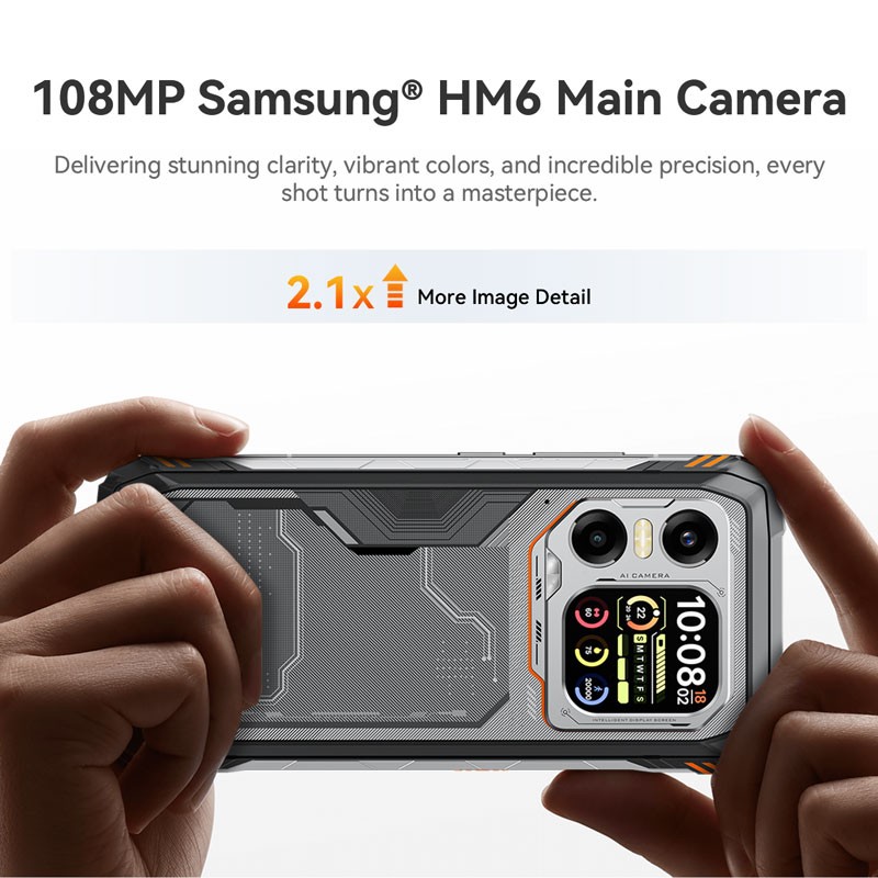 Global Blackview XPLORE X1 5G AI Rugged Smartphone Android 15 Waterproof Mobile