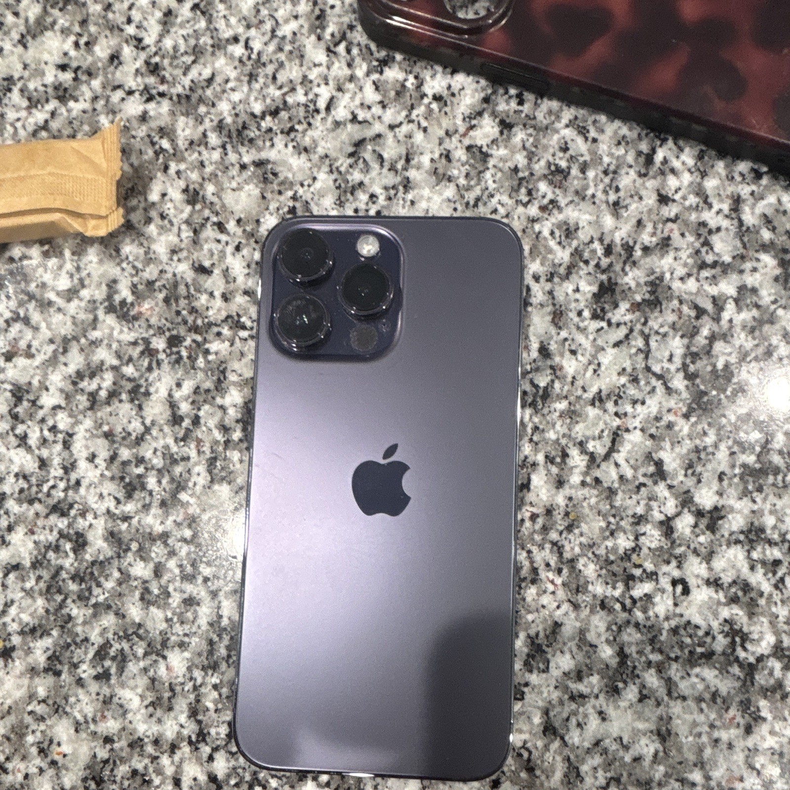 Apple iPhone 14 Pro Max 128GB Purple 12MP Triple Rear Camera Smartphone