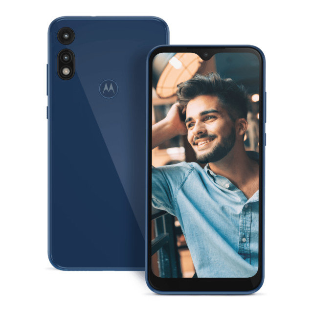 Motorola Moto E (2020) – 32GB -Midnight Blue (No power)