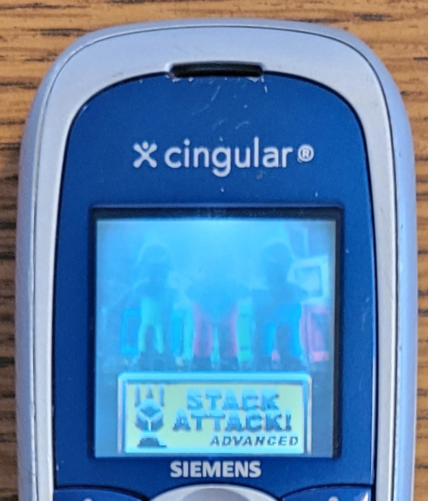 Siemens CT66 – Blue and Gray ( Cingular ) Very Rare Cellular GSM Phone