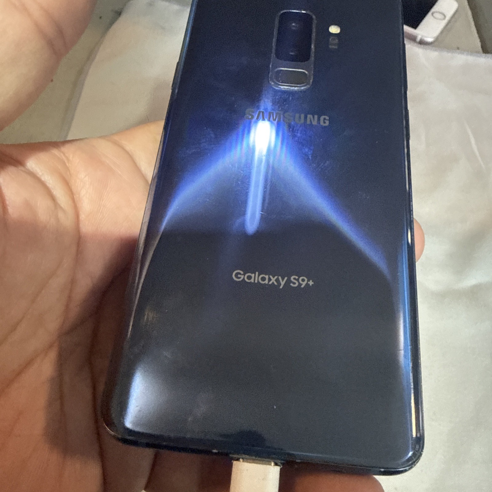 Parts Only Samsung Galaxy S9+ 64GB SM-G965U Black Smartphone