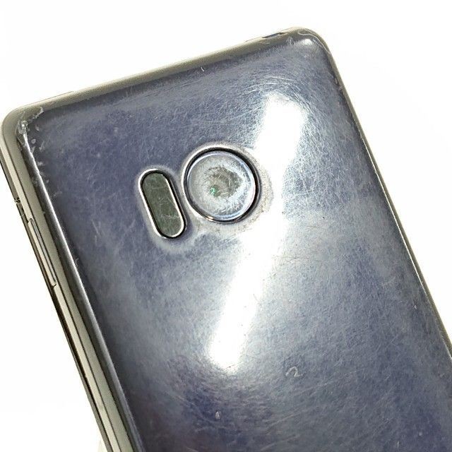 Sharp Aquos Mobile Sh-01J Docomo Blue Black Main Body C20728 Japanese Flip phone