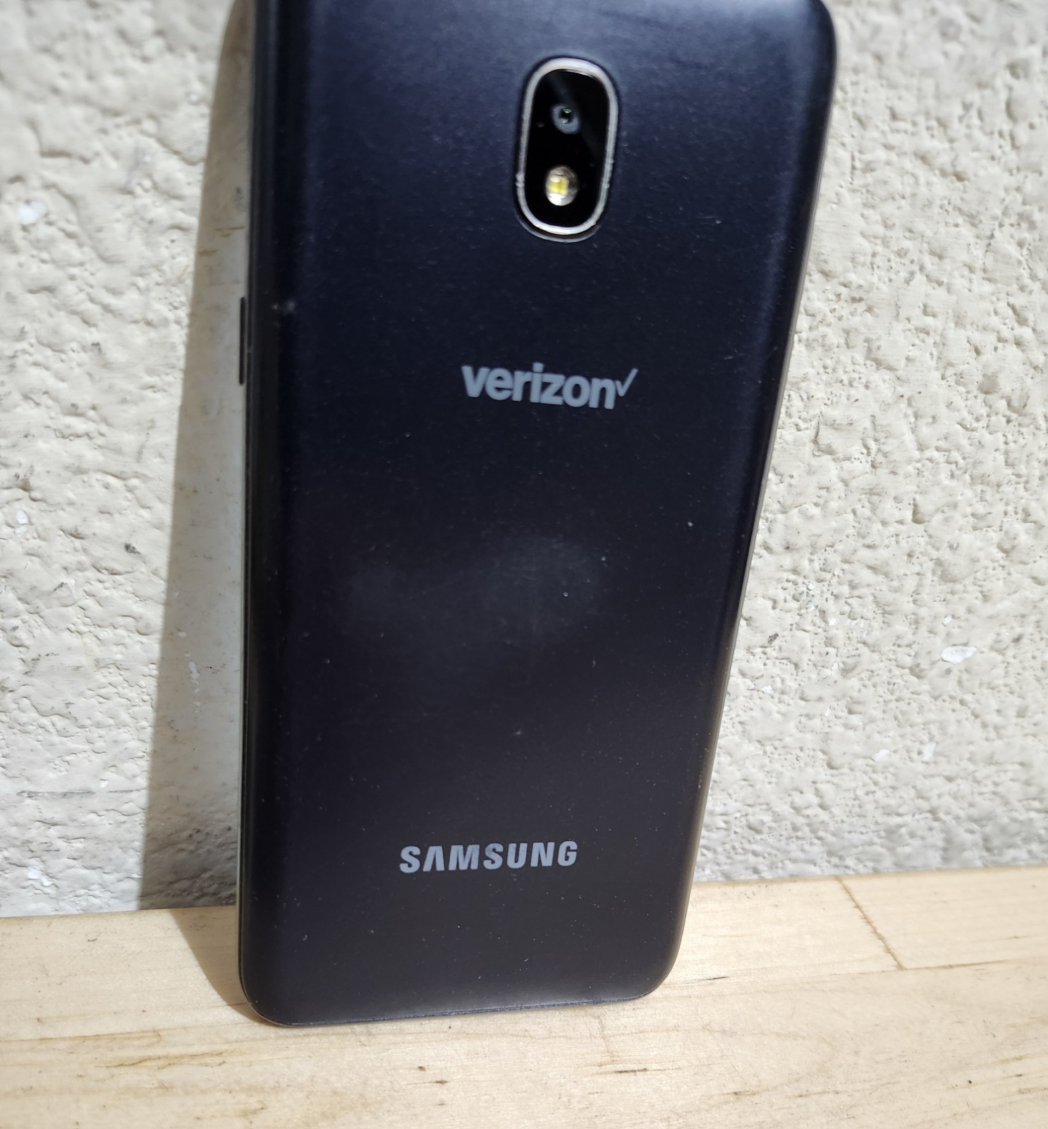 SAMSUNG GALAXY J3V 16 GB BLACK VERIZON WIRELESS GOOD CONDITION TESTED WORKING