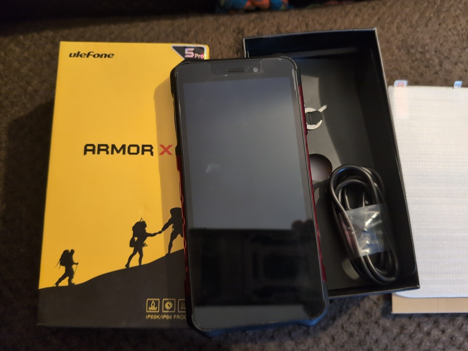 ULEFONE ARMOR X5 PRO RUGGED 4gb 64gb Waterproof 5.5″ PARTS ONLY- READ