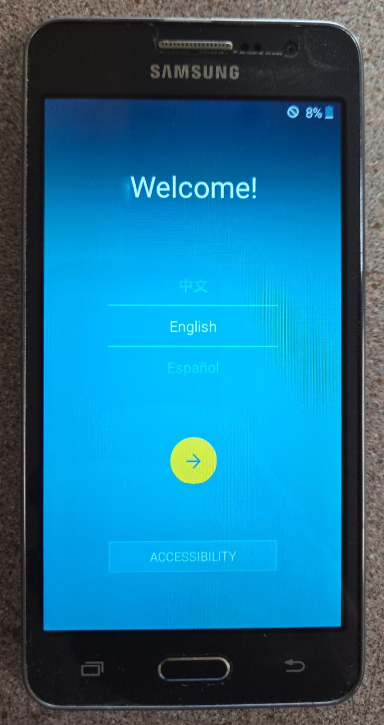 SAMSUNG GALAXY GRAND PRIME – 8GB GRAY (TRACFONE)