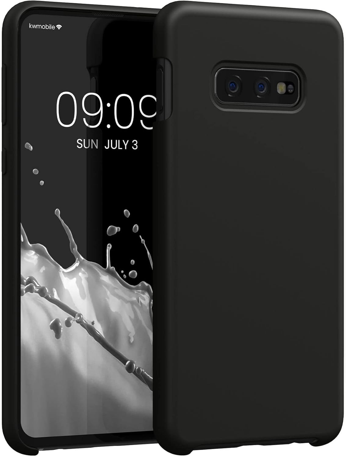 Samsung Galaxy S10e Case Shockproof Polycarbonate Bumper Protective Black Cover