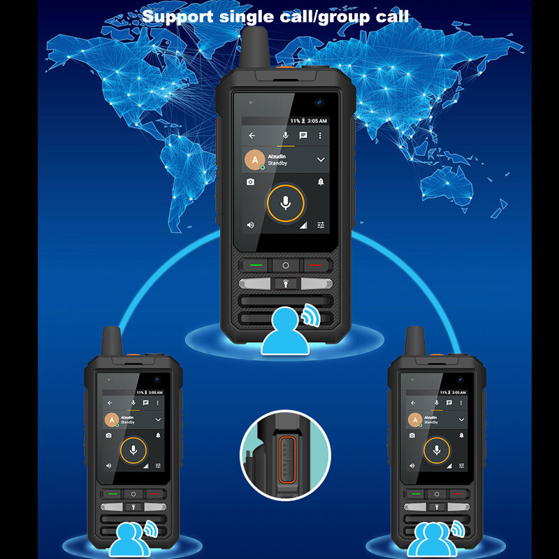 Unlock 4G LTE Android 10 Rugged Smartphone Waterproof Outdoors Mobile UNIWA F80S