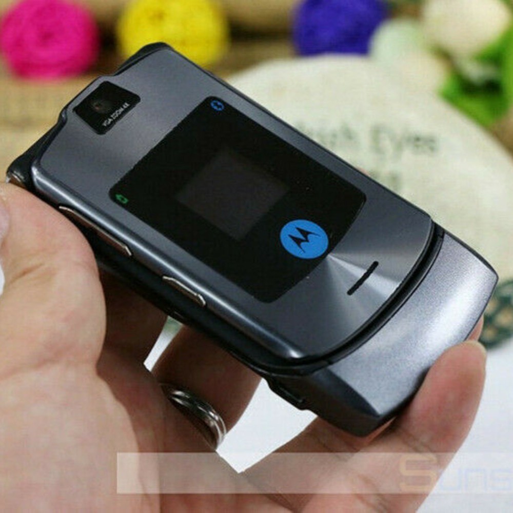 Original Motorola RAZR V3i 1.2MP camera, 2G unlocked flip phone