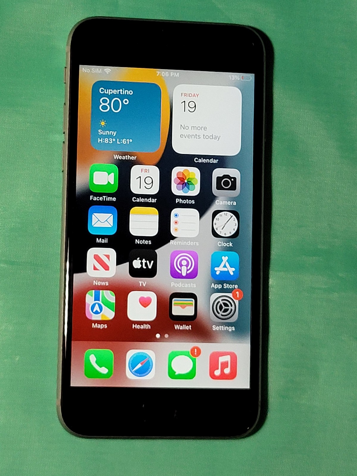 Apple iPhone 6s 64GB Black AT&T Working Cond A1633 See Pic & Description AS IS