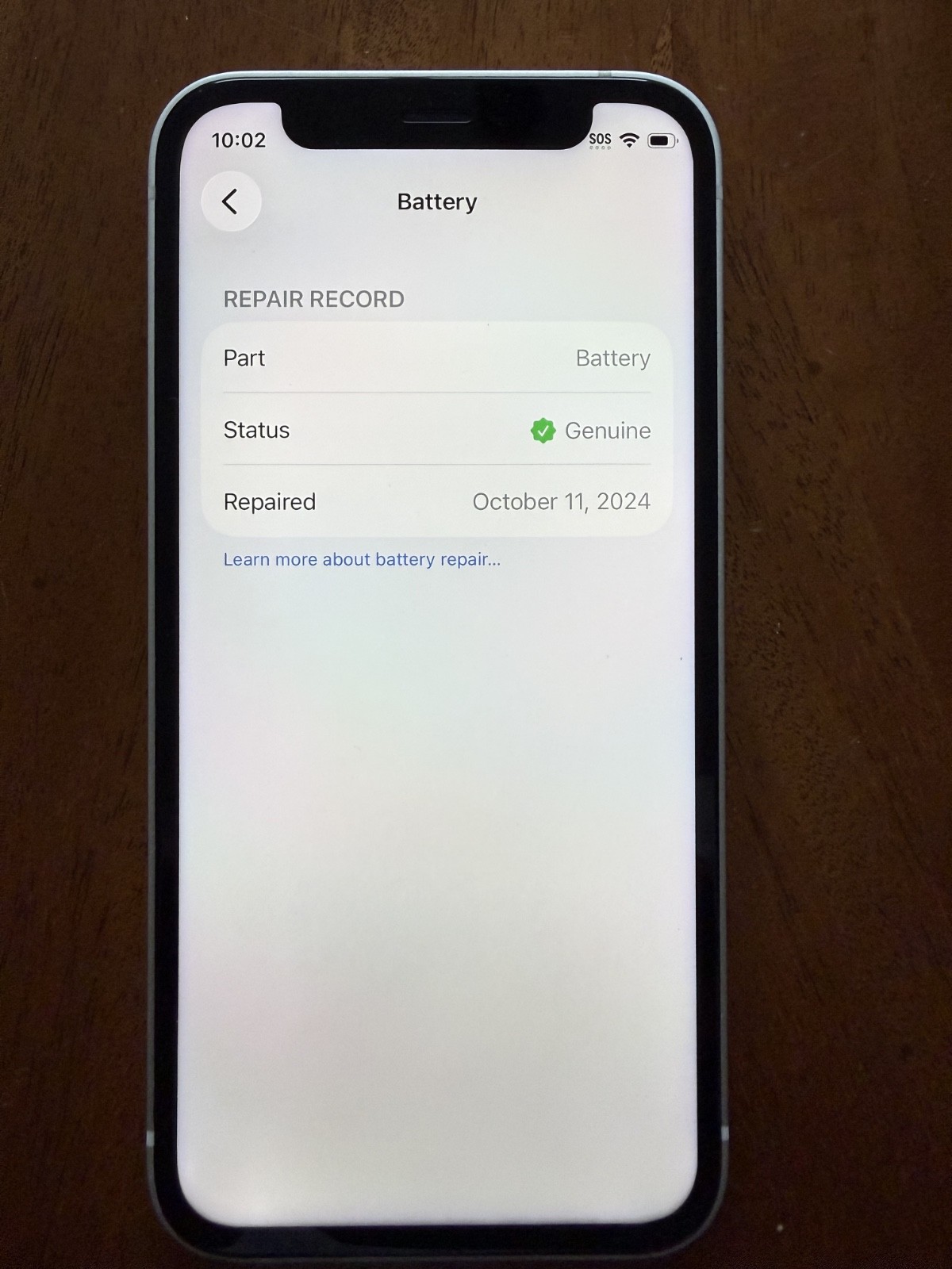 Apple iPhone 12 Mini 64GB Unlocked – Battery 100% – No Face ID – *Temp Problem*