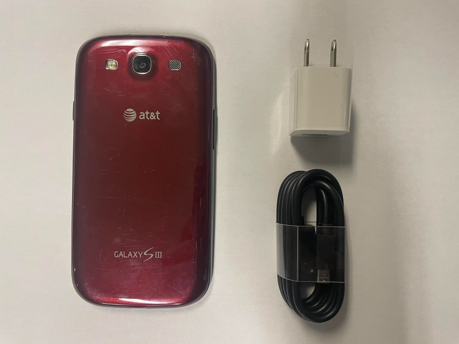 Samsung Galaxy S3 i747 16GB GSM unlocked RED GOOD condition, Complete