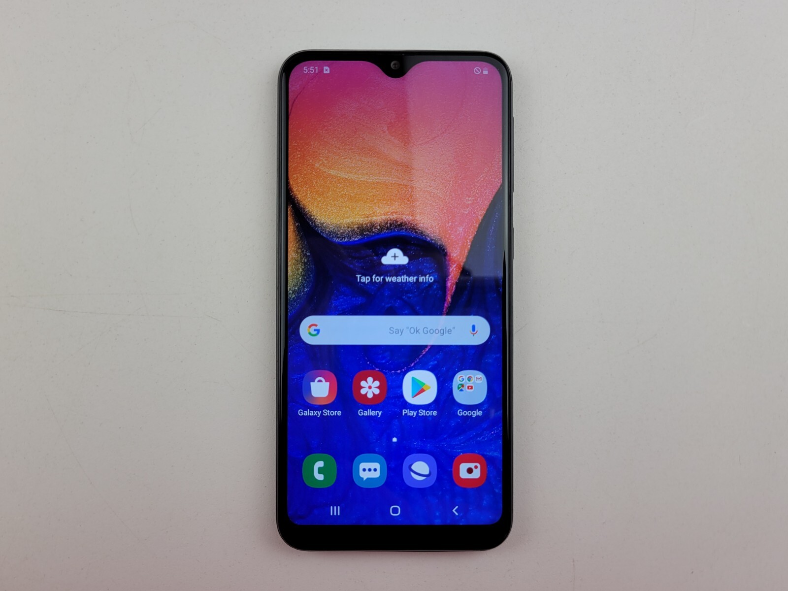 Samsung Galaxy A10e (SM-A102U1) 32GB – Blue (Unlocked) Smartphone – K2509