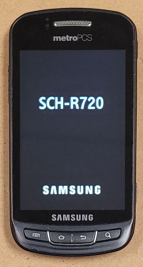 Samsung Admire SCH-R720 – Gray and Black ( MetroPCS ) Very Rare CDMA Smartphone