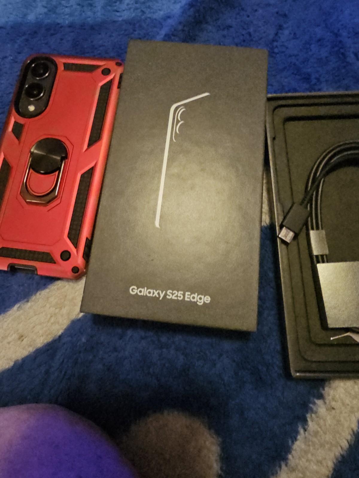 Samsung Galaxy S25 Edge – 256 GB – Titanium Jetblack (AT&T)