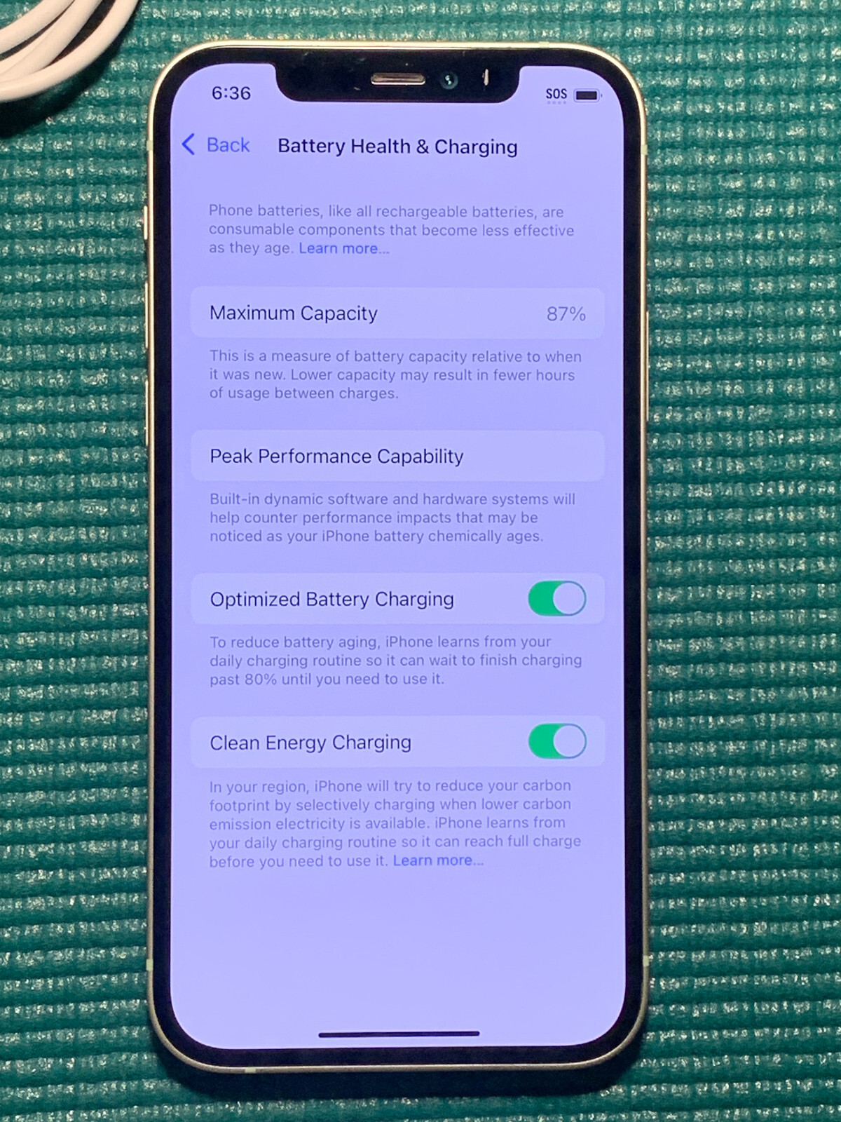 Apple iPhone 12 – 128GB – Green (Unlocked) A2172 (CDMA + GSM)