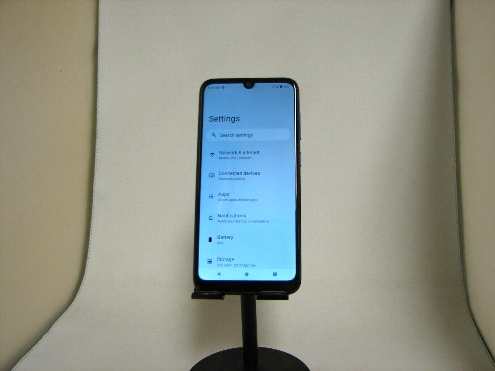 CRICKET DEBUT S2 (U380ac) – Deep Navy – FACE RECOGNITION 6.1 HD DISPLAY
