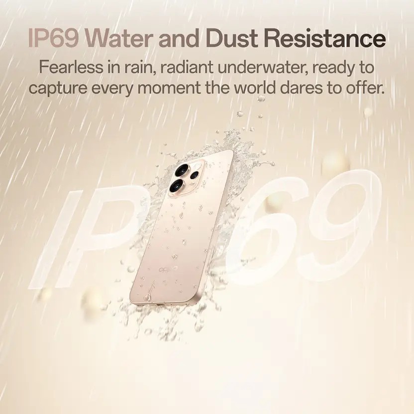 OPPO Reno15Pro 5G 12GB RAM 512GB STORAGE-MTK Dimensity 8450 Processor-NFC-Brown