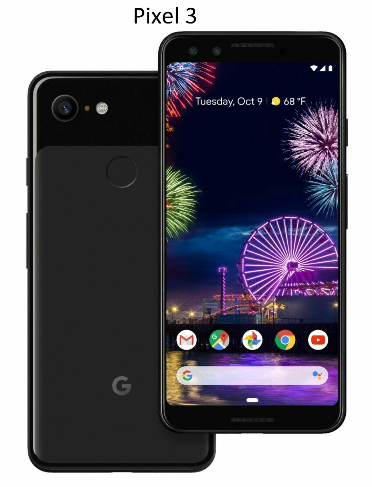 Google pixel 3 4G 5.5″ OLED Screen 64GB/128GB Snapdragon845 2915mAh Newphone