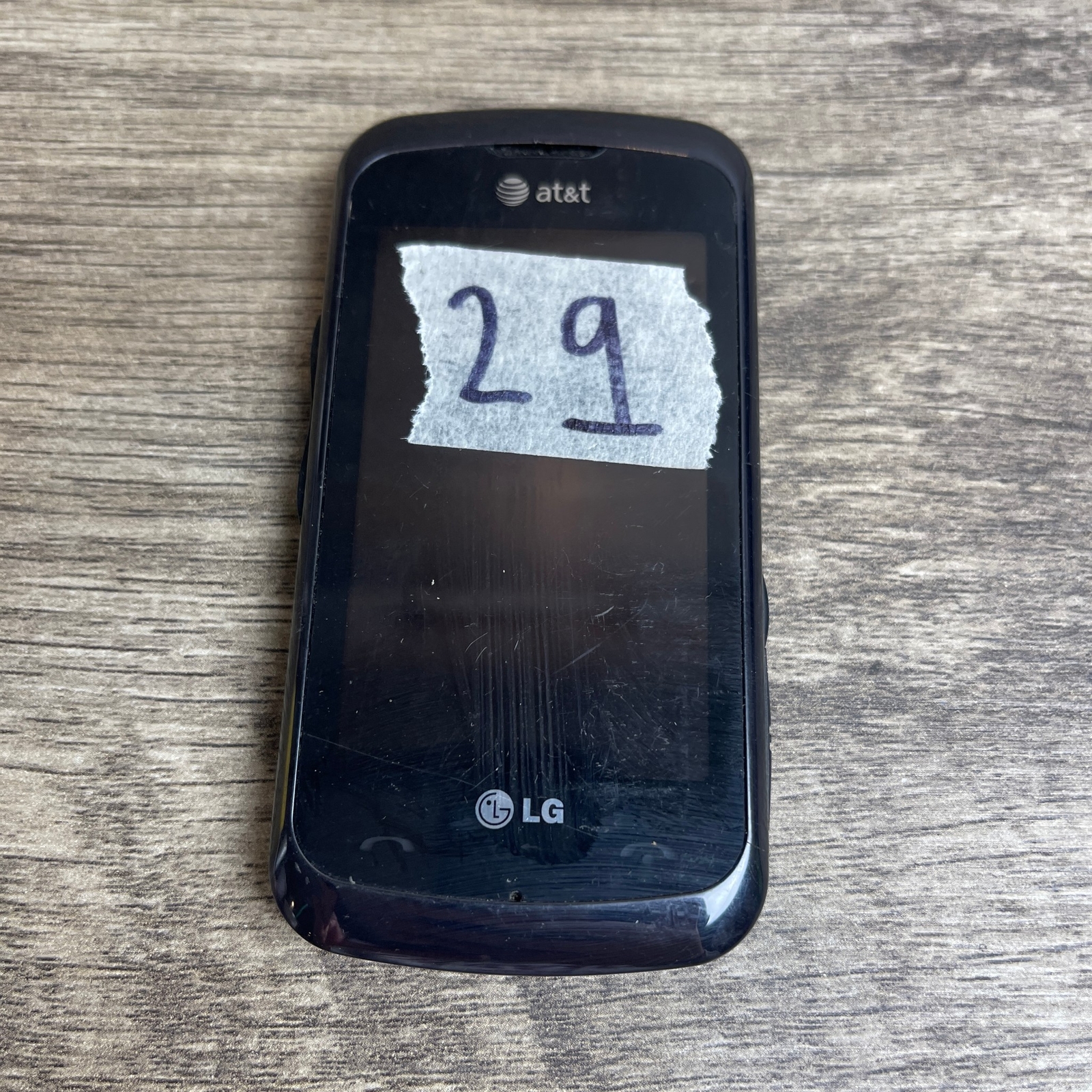 LG Encore GT550 Go Black 3.0 MP 3.0″ Touch Display AT&T Cellular Smart Phone