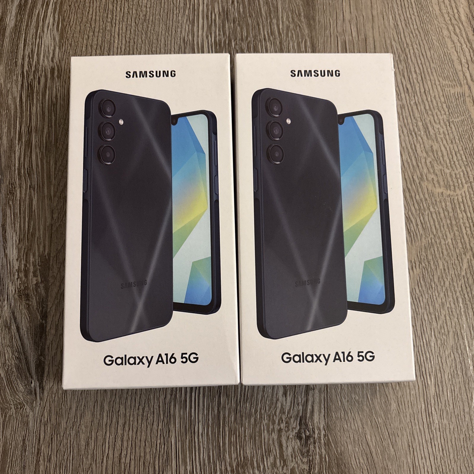 Lot of 2 Samsung A16 128gb Metro by T Mobile (2 phones)