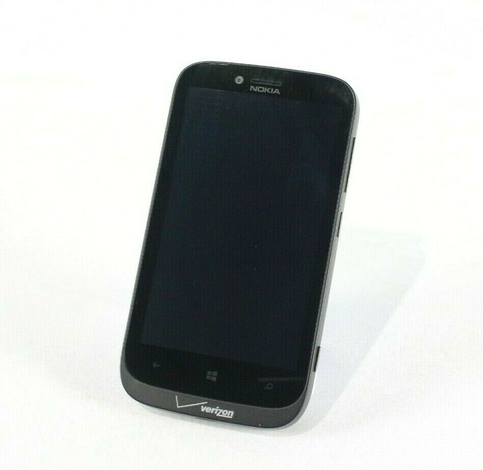 Nokia Lumia 822 16GB Black Windows Phone Verizon Clean ESN Good Condition (AVA)