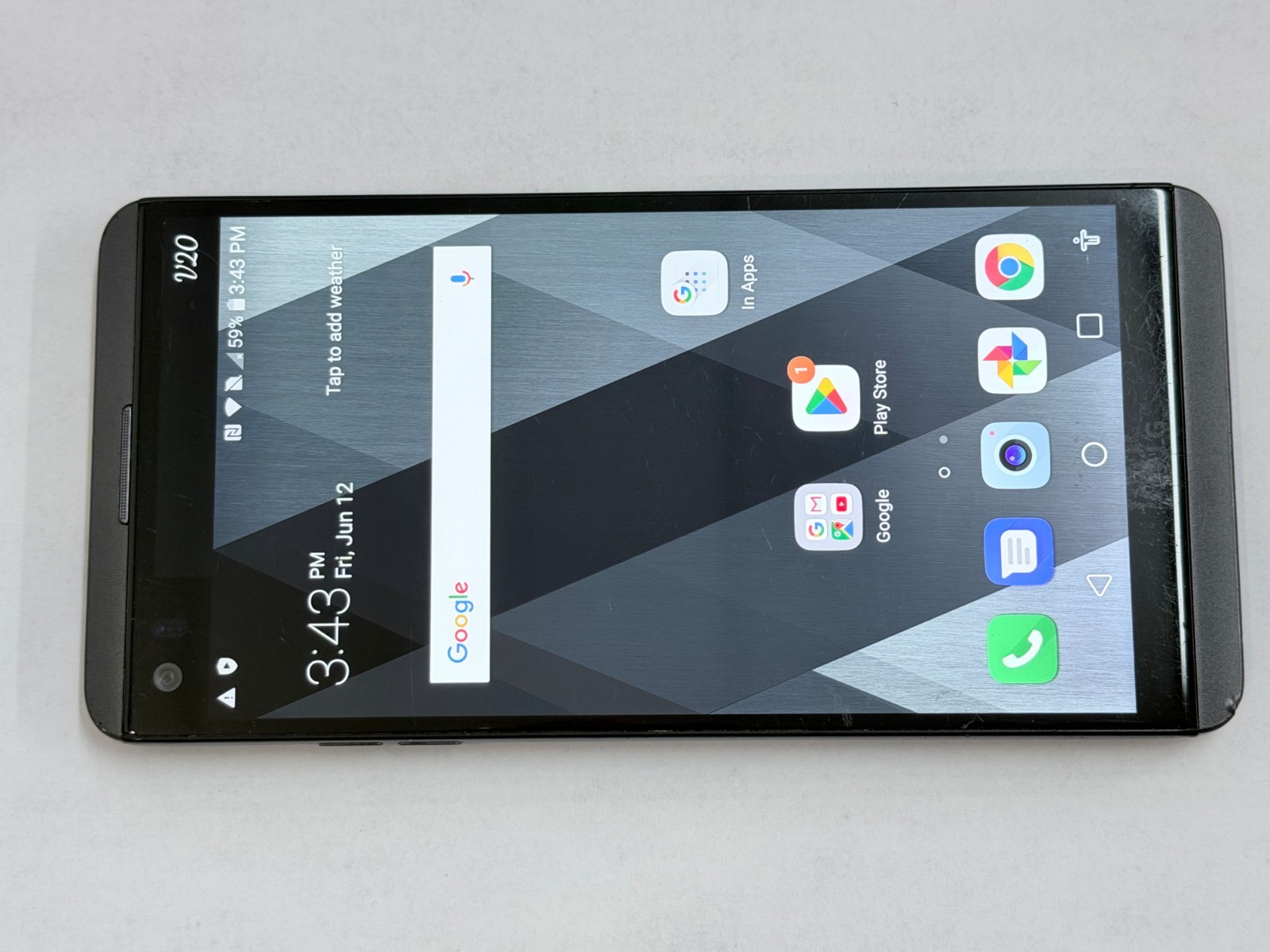 UNLOCKED Sprint LS997 LG V20 4G LTE 5.7″ 64GB Smart Phone / T-Mobile ** NO BATT
