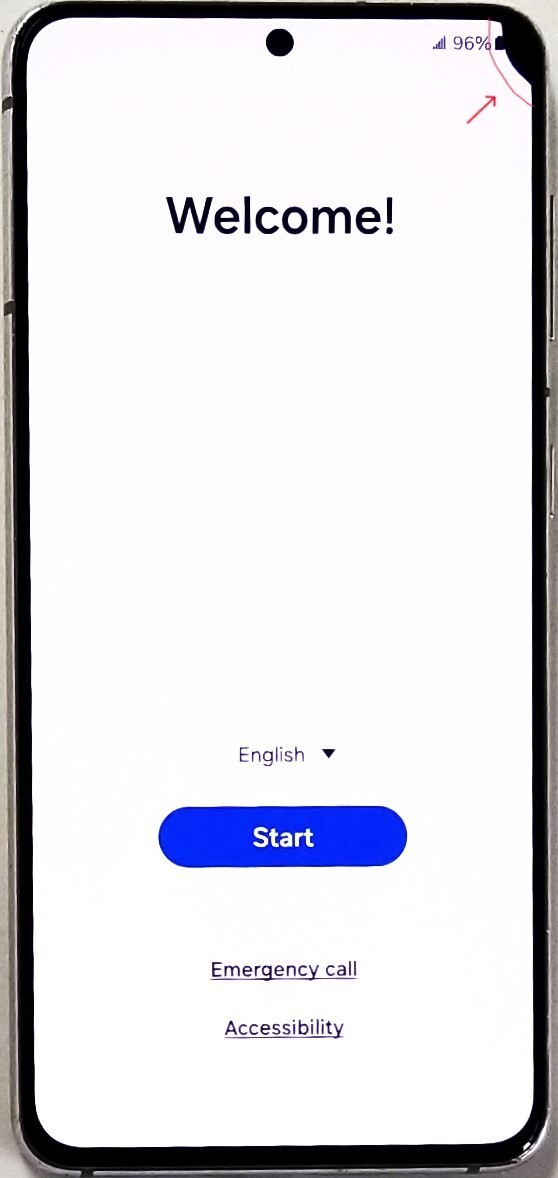 Samsung Galaxy S21 5G SM-G991U1 128GB Phantom White Unlocked Spot Acceptable