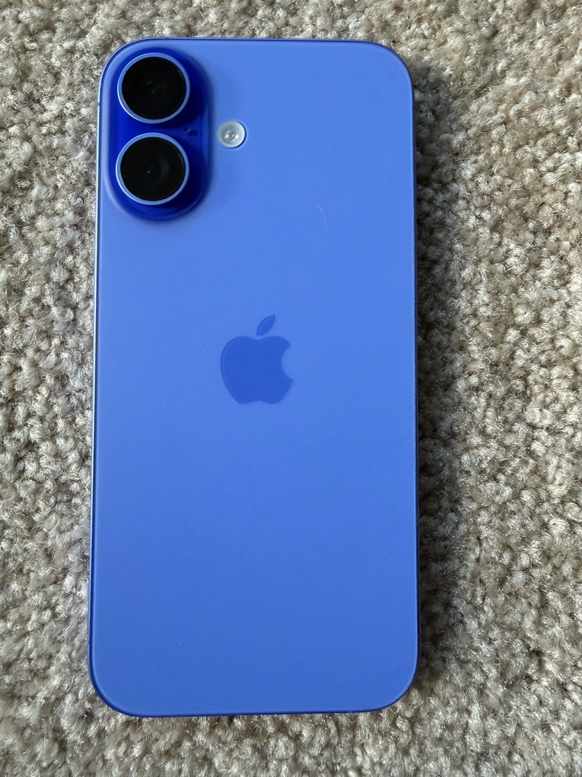 Apple iPhone 16 128GB Blue Smartphone – DEFECTIVE – For Parts**READ