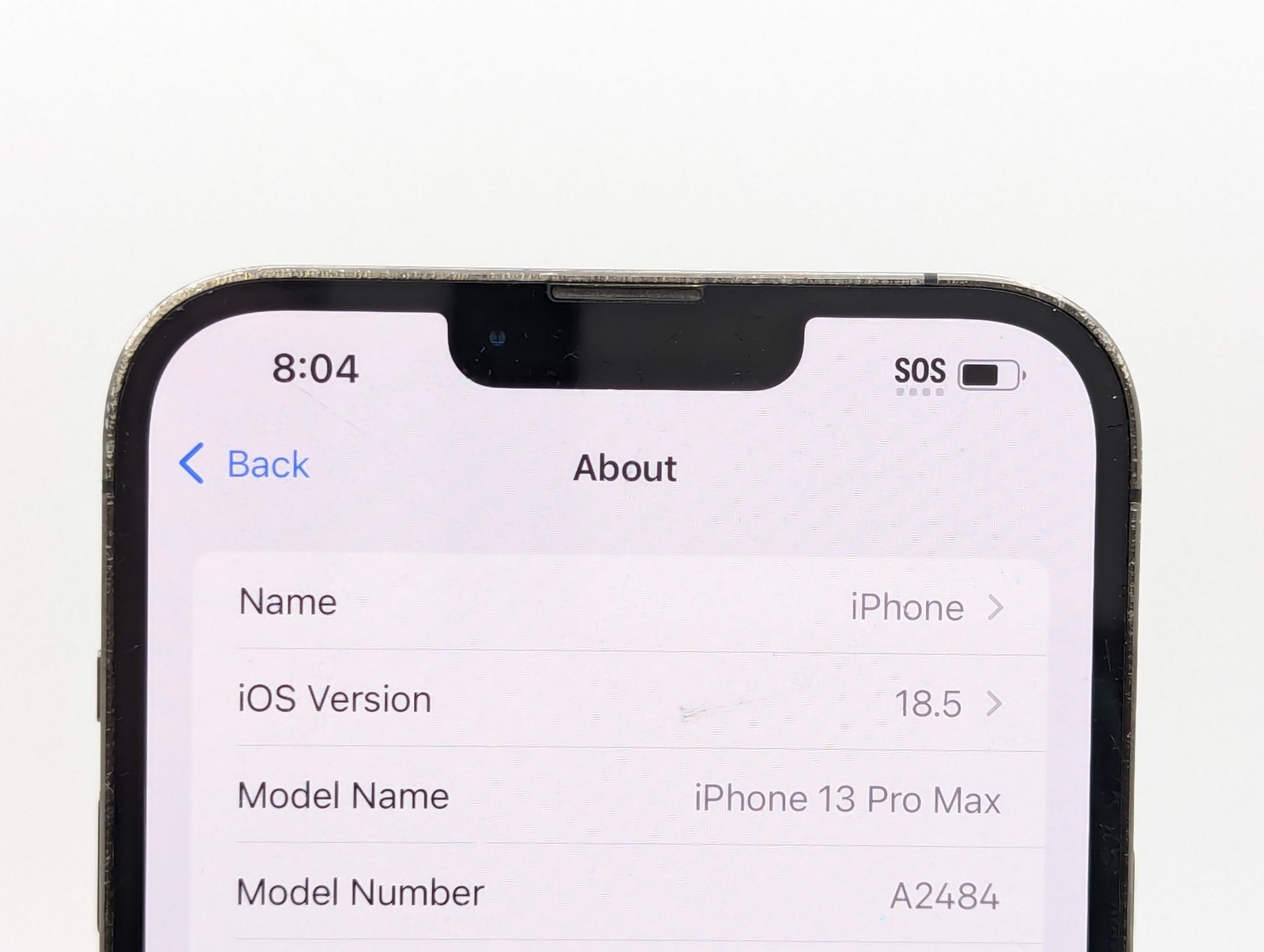 Apple iPhone 13 Pro Max A2484 256GB Fair Condition | Graphite | UNLOCKED