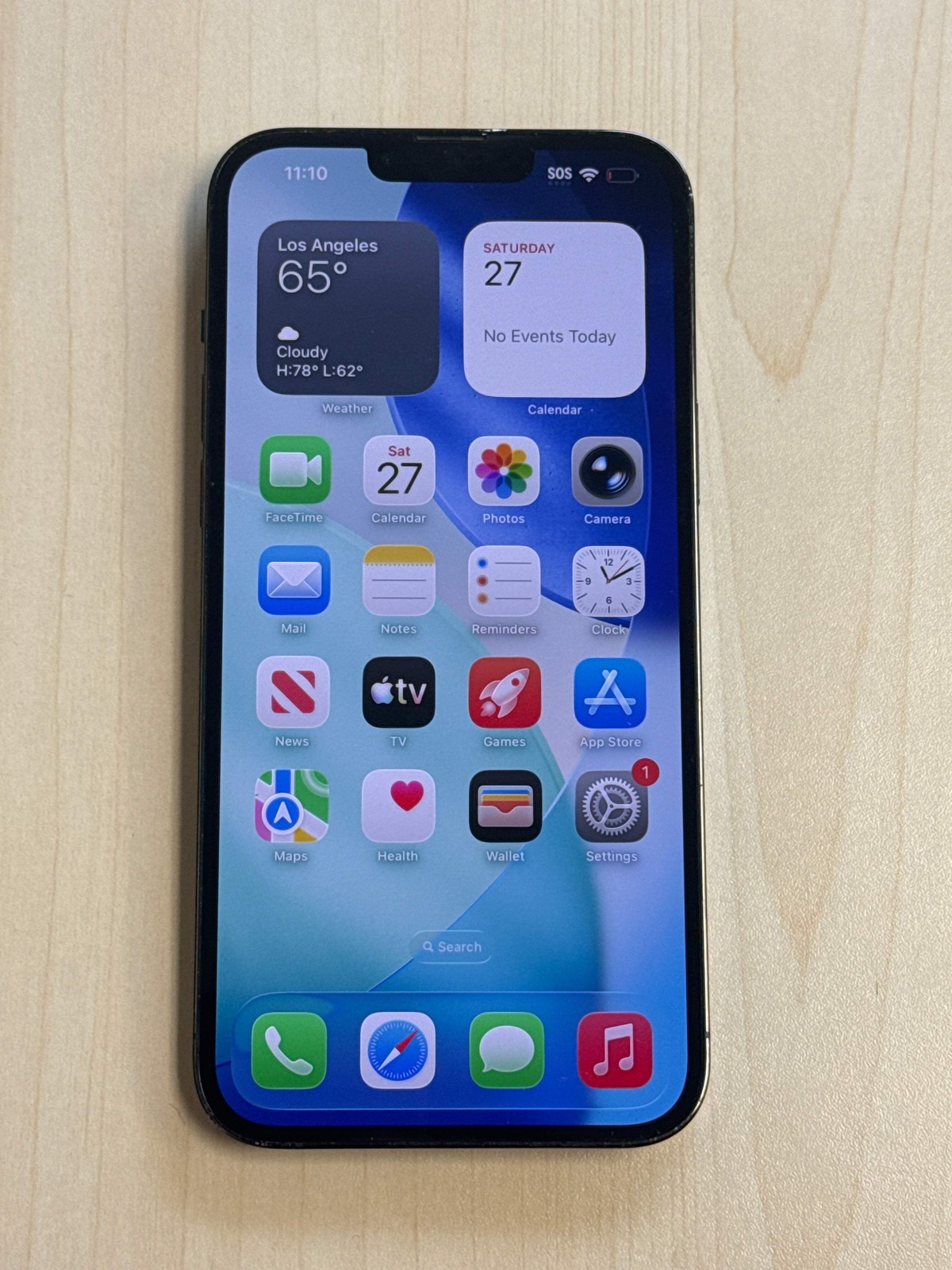 Unlocked Apple iPhone 13 Pro Max 6.7″ A2484 256GB Alpine Green For Parts #273