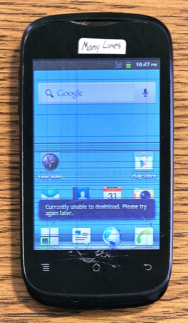 U.S. Cellular Ascend Y M866 – Black ( CDMA ) Rare Cellular Phone – READ