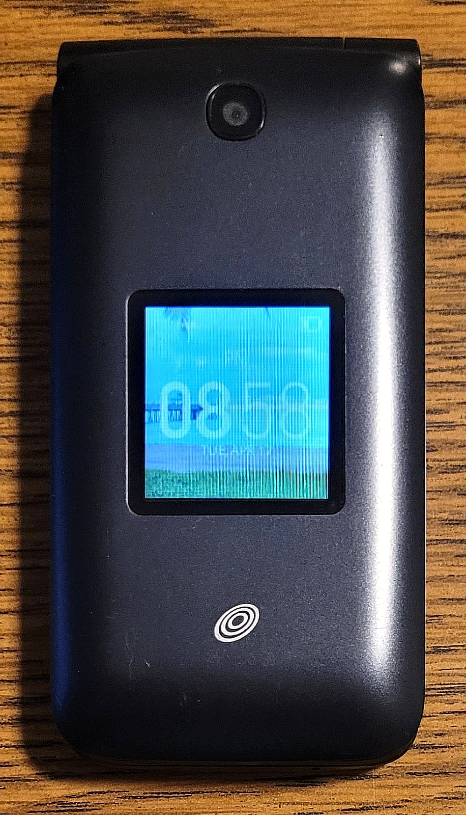 Alcatel MyFlip A405DL – Gray and Black ( TracFone ) 4G VoLTE Flip Phone