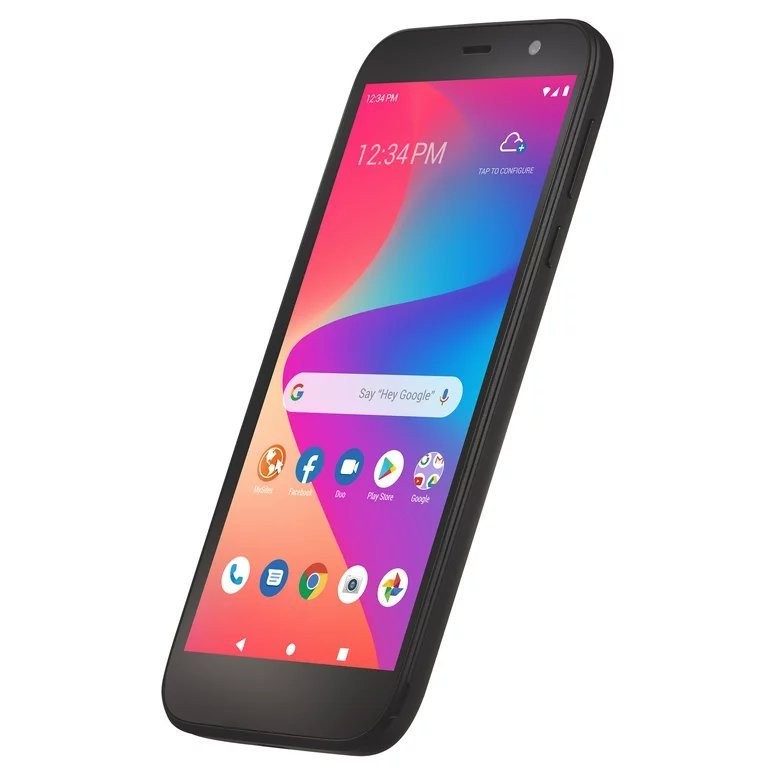 Simple Mobile Blu View 2 4G LTE Prepaid Smartphone (Locked) – Black – 32GB -…