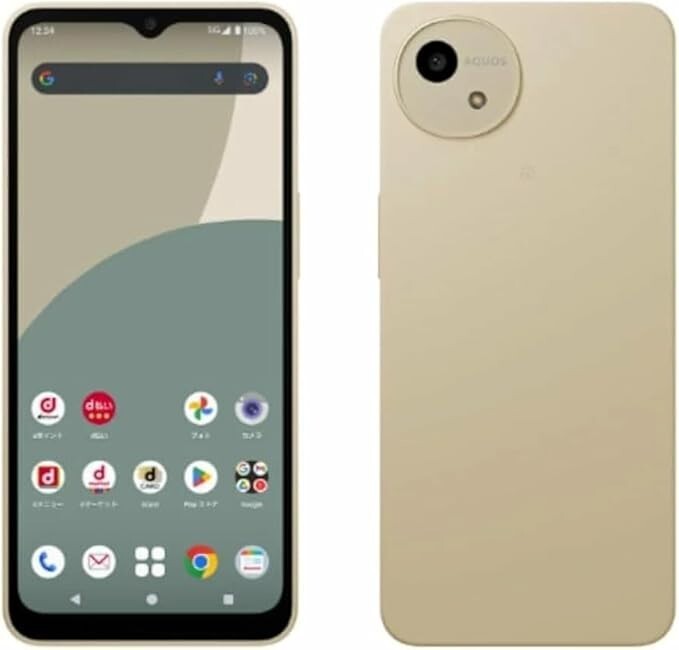 SHARP AQUOS wish4 White ROM64GB / RAM4GB 6.6In Android14 50.1MP SIMFREE Japan