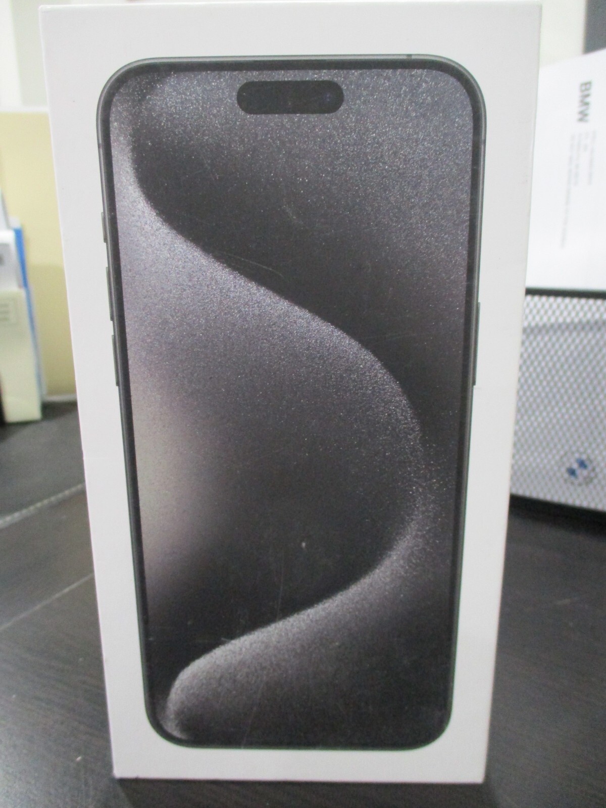 open box Apple iPhone 15 Pro 512GB Black Titanium Factory Unlocked A2848